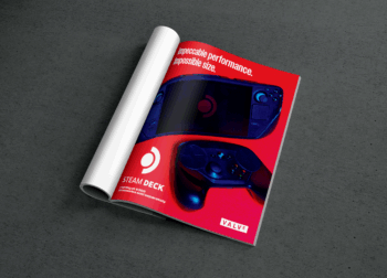 Steam Deck Magazine Ad